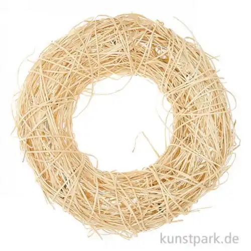 Super-Preis Naturkranz Holzwolle