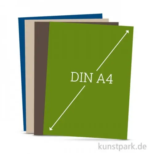 Fotokarton DIN A4, 50 Blatt, 300g Im Trend