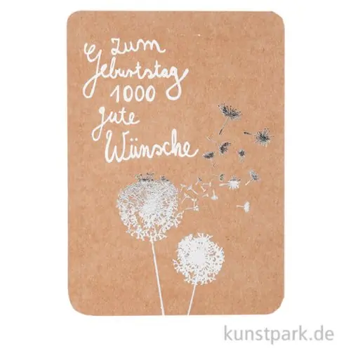 Neu Im Sortiment Good old friends - Postkarten, Zum Geburtstag 1000 gute Wünsche