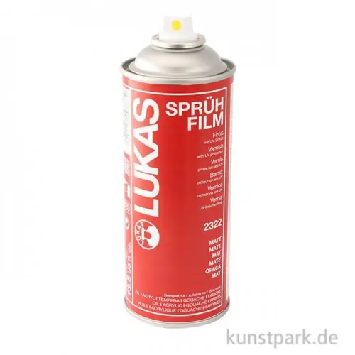 Lukas Sprühfilm - Firnis Spray, 400 ml Geprüft