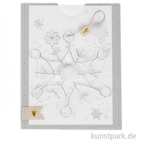 Limited Edition Good old friends - Schneeflocken, Herz gold