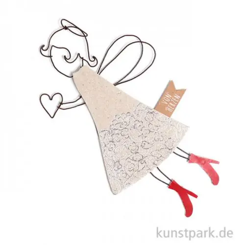 Highlight Good old friends - Fliegende Engel, rote Schuhe