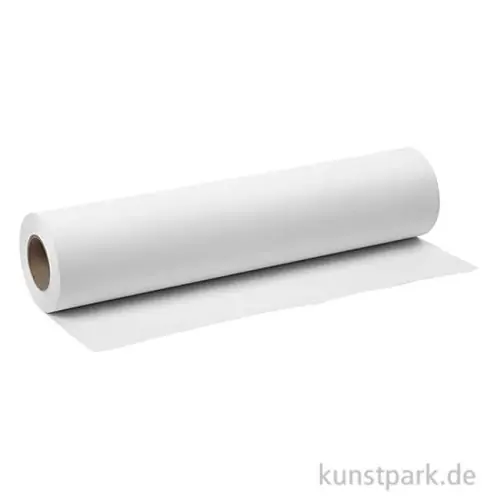 Zeichenpapier Rolle, Weiß, 80 g/m², 42 cm x 50 Meter Mega-Angebot