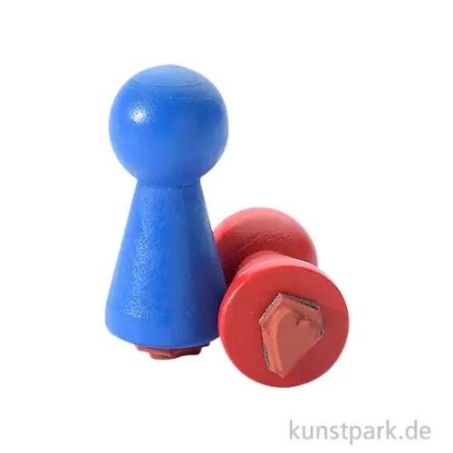 Ministempel - Herz, 19 mm Kostenloser Versand