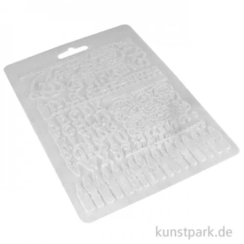 Jetzt Bestellen Stamperia Soft Mould (Gießform) - Calligraphy Art, Ink and Memories, DIN A5