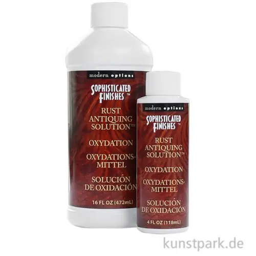 Patinierung - Rost-Effekt Oxidationsmittel Neu Im Sortiment