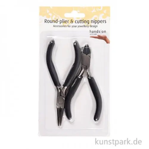 Schmuckzangen Anfänger-Set mit Rundzange und Seitenschneider Markenprodukt