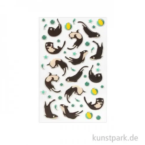 Ab Werk Maildor Cooky Sticker - Otter