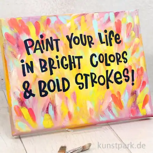 Malkurs - Acryl Lettering - Abstrakt - 19.06.26 Top-Qualität