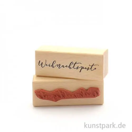 Letzte Chance Stempel - Weihnachtspost, 3x8 cm