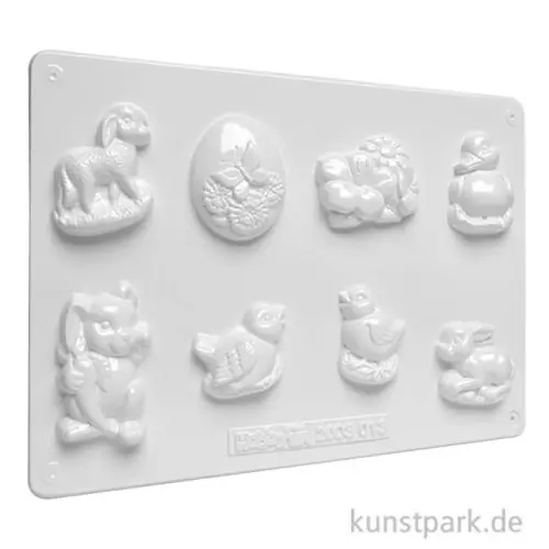 Gießform - Osterfiguren, 8 Motive Expressversand