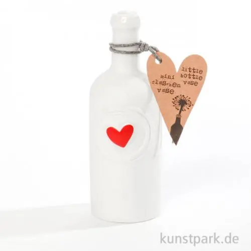 Versand Am Gleichen Tag Good old friends - Mini Flaschenvase, Herz