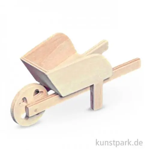 Sale Mini Holzschubkarre 12 cm, 1 Stück