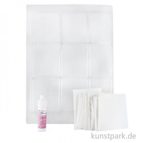 Seifenform - 9 Schalen mit Strukturdesign Saisonangebot