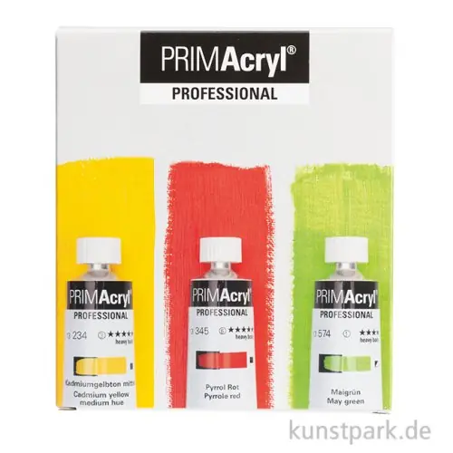 Kostenloser Versand Schmincke PRIMAcryl Set - Neue Farbtöne, 3 x 35 ml