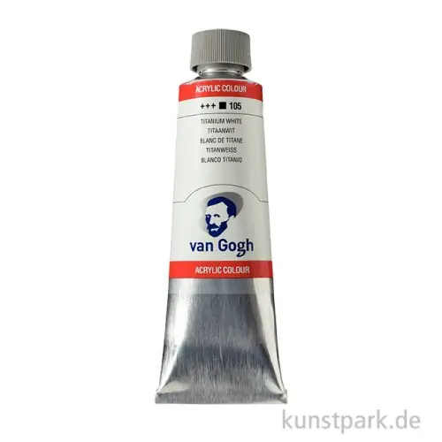 Talens VAN GOGH Acrylfarbe, 150 ml Tube, Titanweiß Direkt Vom Hersteller