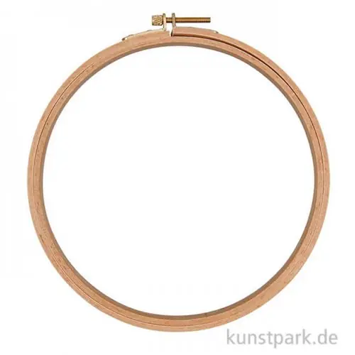 Versand Am Gleichen Tag Punch Needle Stickring aus Holz, Durchmesser 21,5 cm