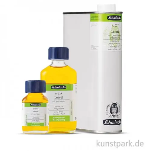 Schmincke Leinöl, kalt geschlagen Neue Ware
