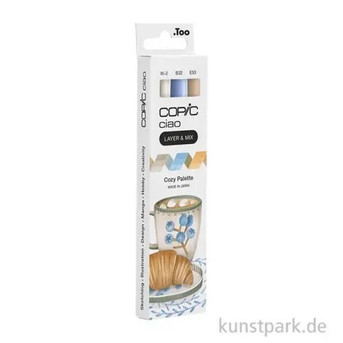 Jetzt Bestellen COPIC ciao Set - 3er Cozy Palette