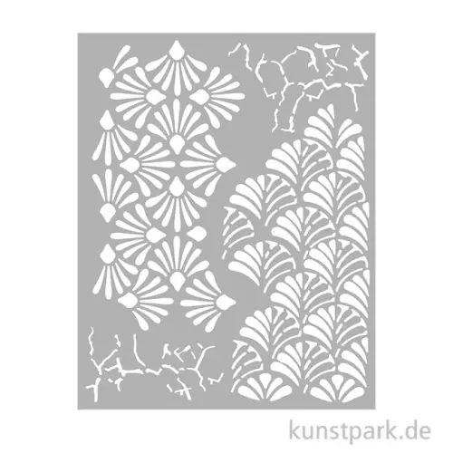 Stamperia Schablone - Alterego Mixed Patterns, 20 x 25 cm Günstig