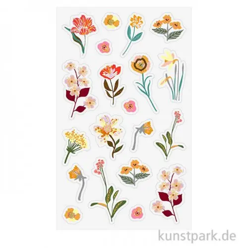 Limited Edition Sticker - Nature Matters Mauve, 4 Blatt