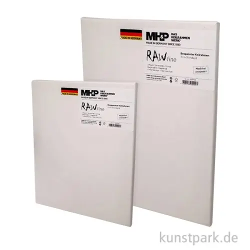 Sofort Bestellen Keilrahmen RAW Fine ungrundiert - 2 cm