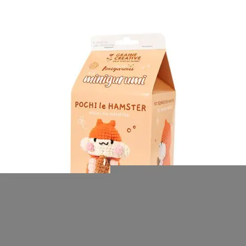 DIY Häkelset - Hamster Amigurumi Kit Weltweiter Versand