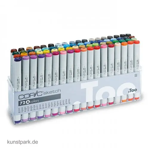 COPIC sketch Set 72er - A Kostenfreie Lieferung