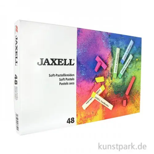 JAXELL Pastellkreide, 48 Stifte im Kartonetui Top-Seller