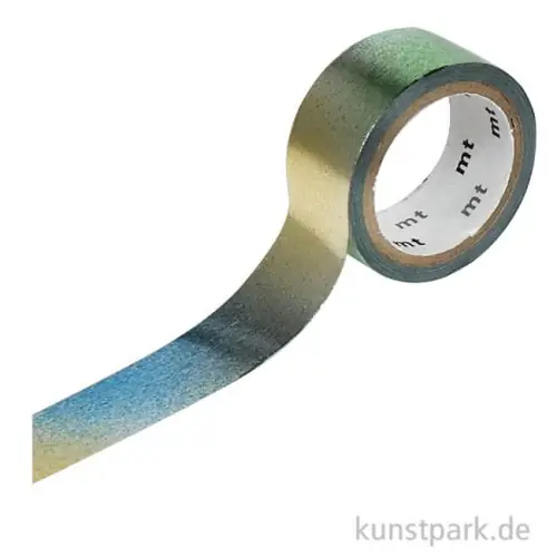 Neue Ware MT Masking Tape Piece Silver Foil Stamping, 15 mm, 3 m Rolle