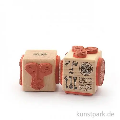 Judi-Kins Stamps - Antik Vierer - Würfel Im Trend
