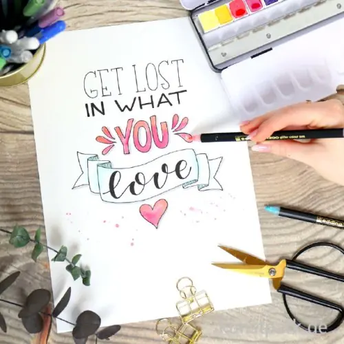 Zeichenkurs - Handlettering - 18.04.26 Jetzt Kaufen