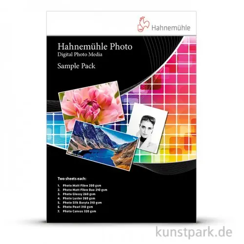 Hahnemühle PHOTO Sample Pack, DIN A4 Must-Have