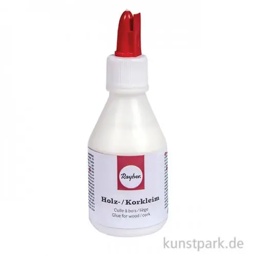 Neue Ware Holz- und Korkleim, Flasche mit Spachtelverschluss, 110 g