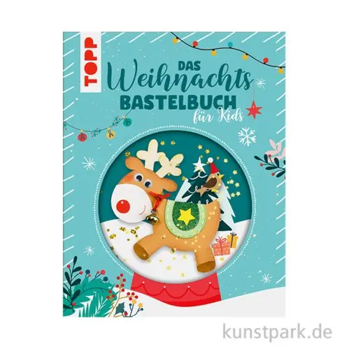 Markenprodukt Das Weihnachtsbastelbuch für Kids, Topp Verlag