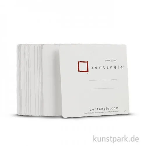 Sakura ZENTANGLE Papier, 20 weiße Kacheln, 89 mm Angebot