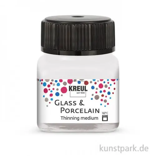 Abverkauf KREUL Glass & Porcelain Farbverdünner 20 ml