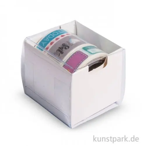 Washi-Tape Set - Life Planner, 2 Stück sortiert, 5 m Weltweiter Versand