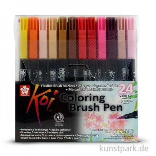 Sakura Koi Coloring Brush Pen Set - 24 verschiedene Farben Jetzt Bestellen