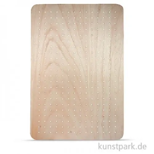 Begrenztes Angebot MDF Board furniert - Pin & Peg Lochplatte, mit Aufhänger, groß