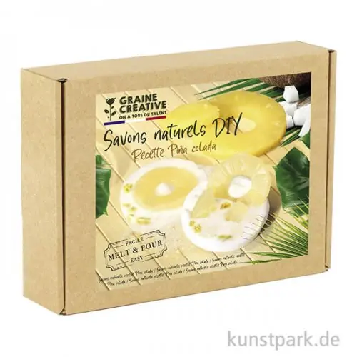 Super-Preis DIY Set - Seifengießen Pina Colada