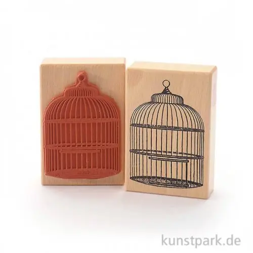Top-Preis Judi-Kins Stamps - Vogelkäfig - 7x10 cm