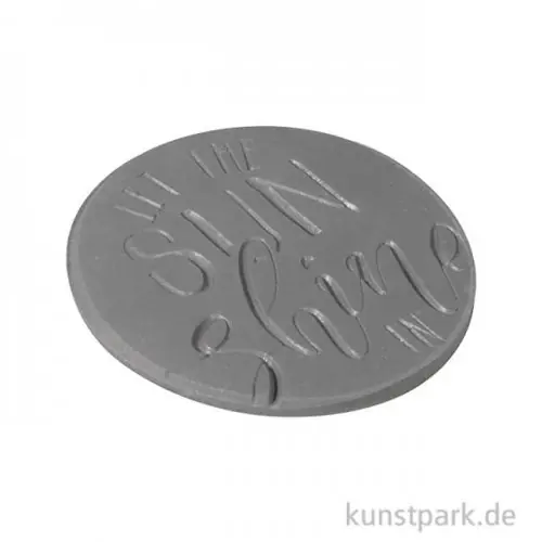 Sale Gießform Label - SUN Shine, 4,5 cm, 1 Stück