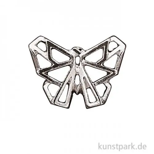 Letzte Chance Anhänger Origami - Schmetterling, Silber