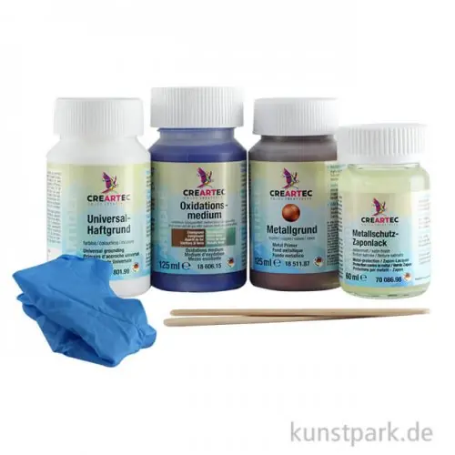 Sichere Zahlung Patina Einsteiger-Set - Kupfer bis Grünspan