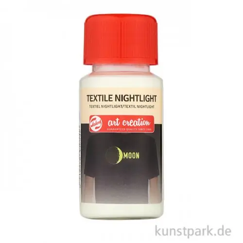Talens Art Creation - Nachtleuchtfarbe für Textilien, 50 ml Highlight