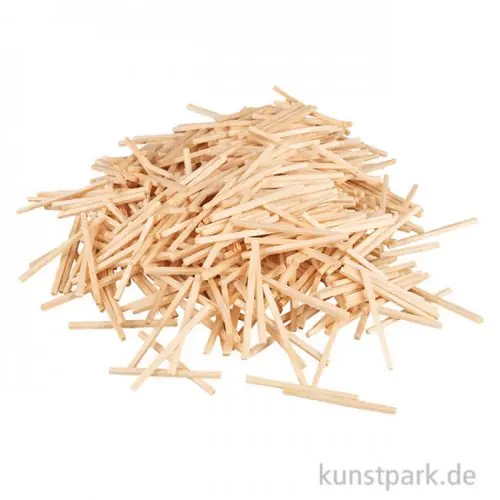 Markenprodukt Bastelhölzer, Natur, 2 mm Durchmesser, 4,3 cm, 550 Stück