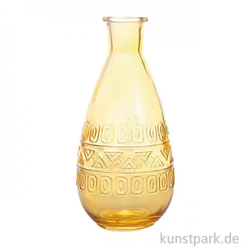 Glas Vase - Berlin, Gelb, 75 x 158 x 75 mm Bestpreis