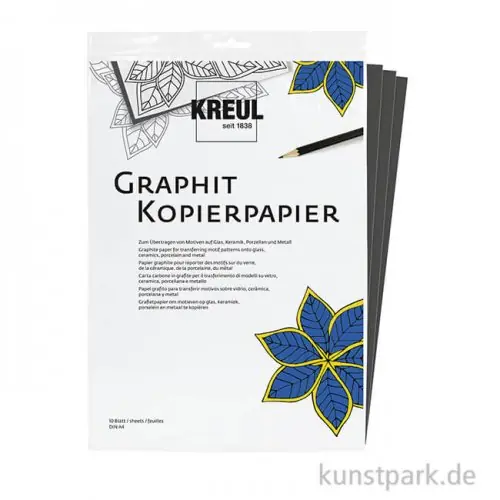 KREUL Graphit-Kopierpapier, 21 x 30 cm, 10 Blatt Online Kaufen