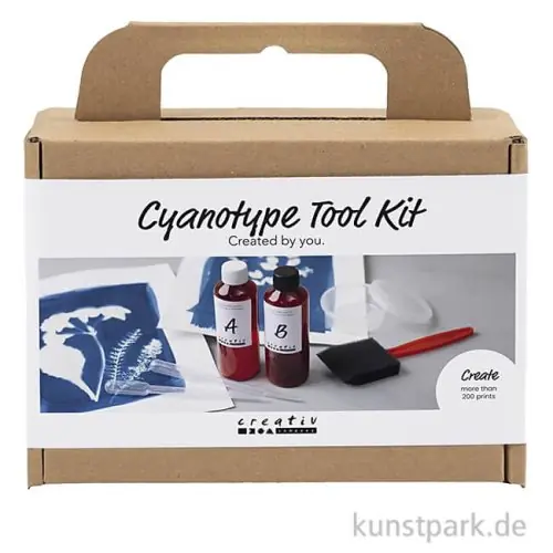 Cyanotypie Starter Set, Werkzeuge für Sonnendrucke Bestpreis